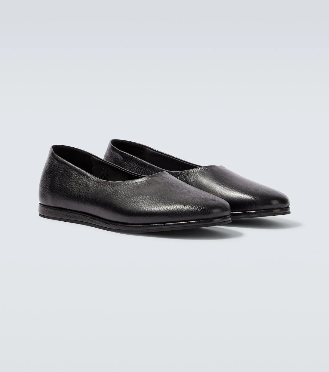 Saman Amel - City leather slip-on shoes