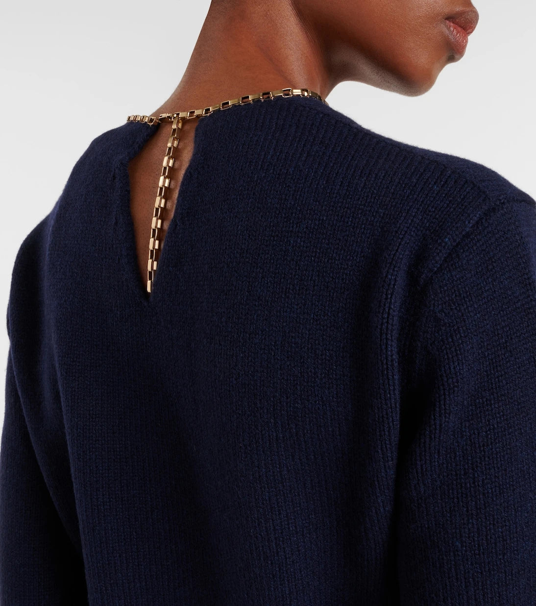 Moncler - Ribbed-knit wool and cashmere sweater