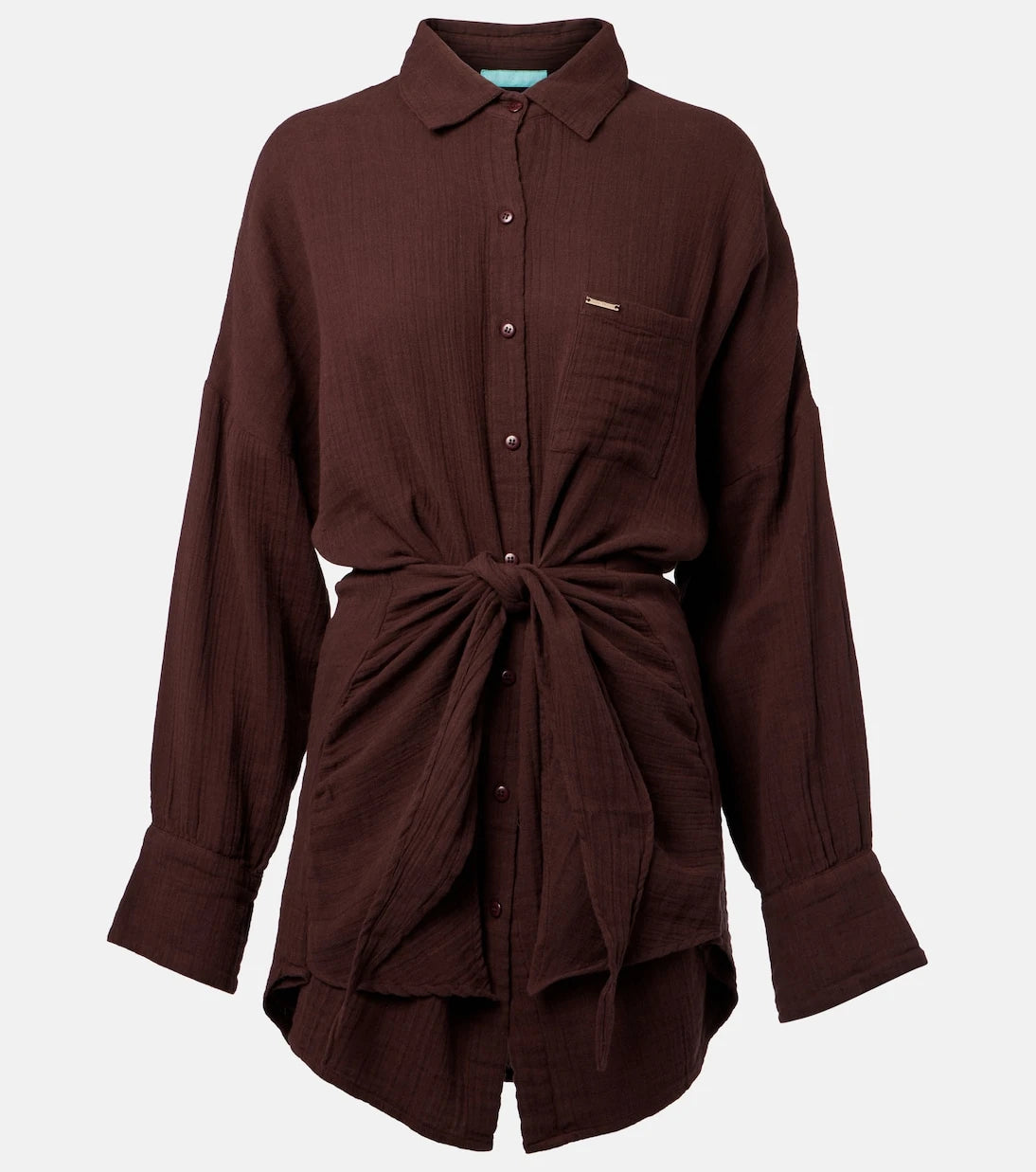 Melissa Odabash - Sara cotton shirt dress