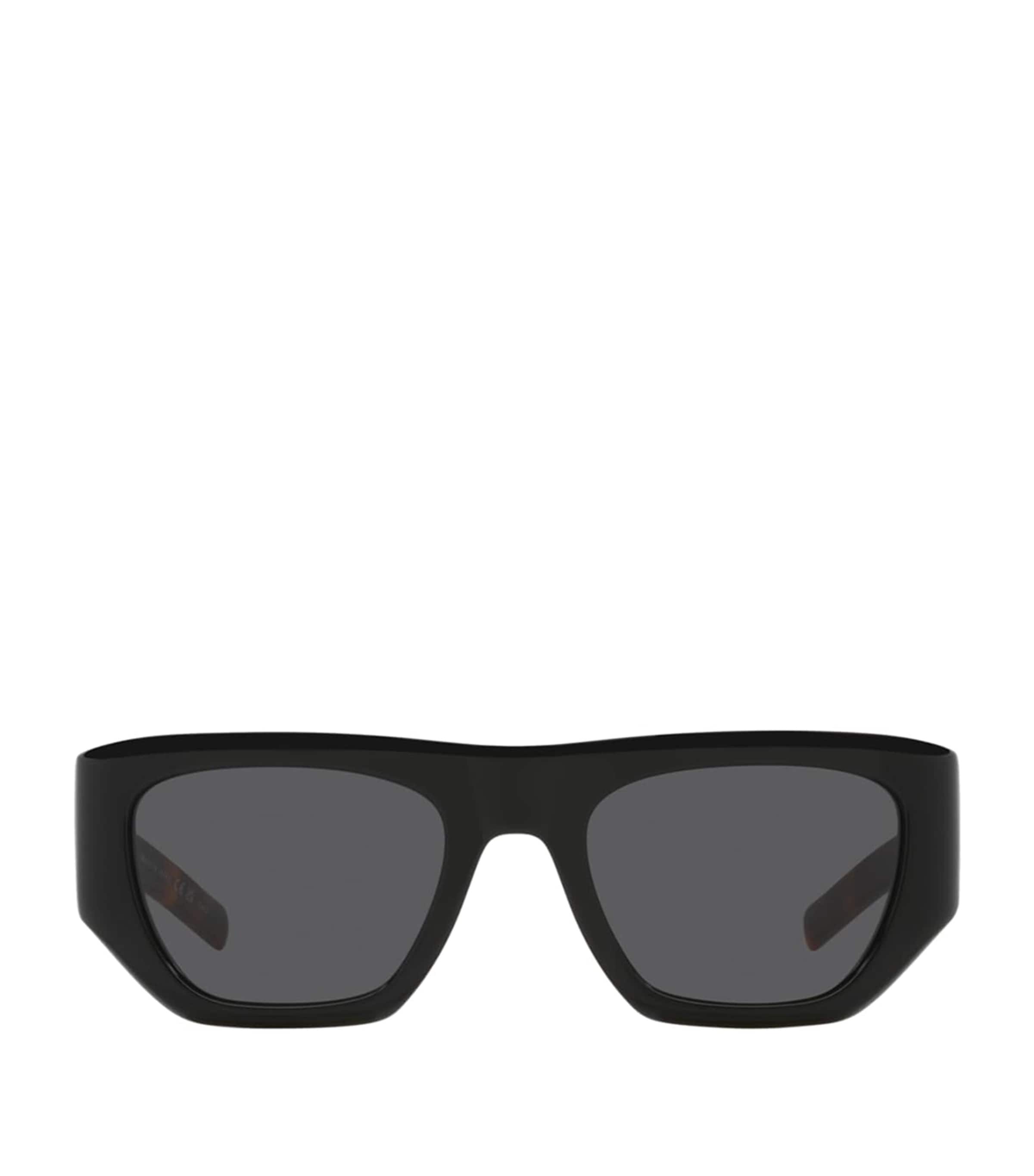 Black Sl 740 Pillowed Square Sunglasses