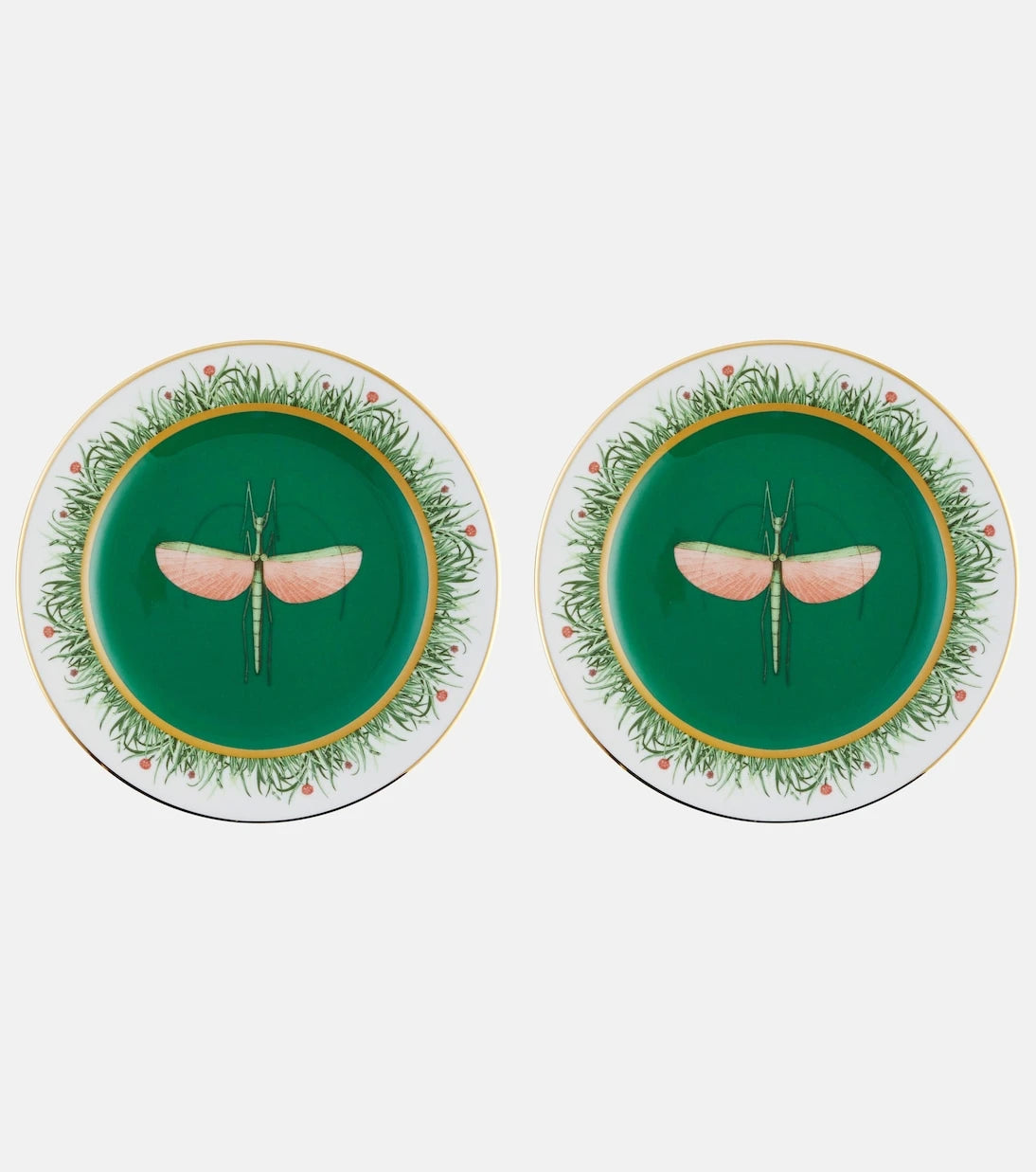La DoubleJ - Libellula set of 2 dessert plates