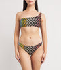 Missoni Multi Zigzag One-Shoulder Bikini