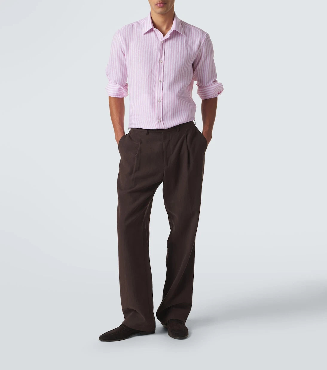 Charvet - Striped linen shirt