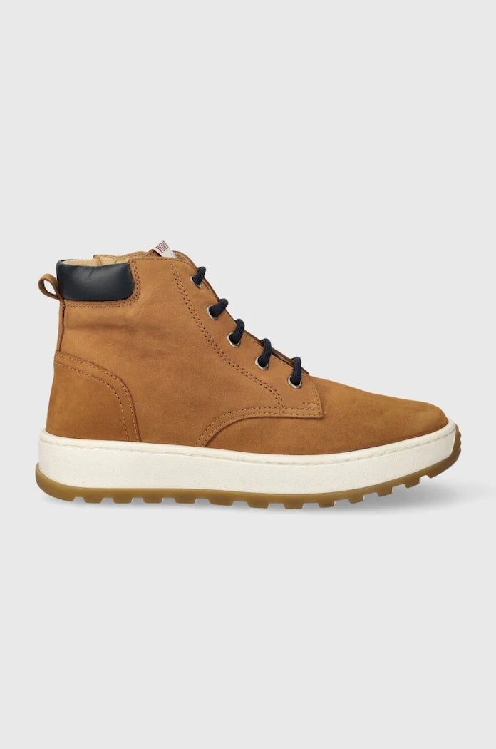 Pom D'api FLOW BOOTS Süet Çocuk Yarım Bot