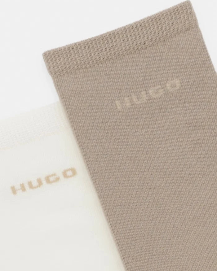 HUGO kadın çorapları 2P RS UNI LOGO CC W 2 adet