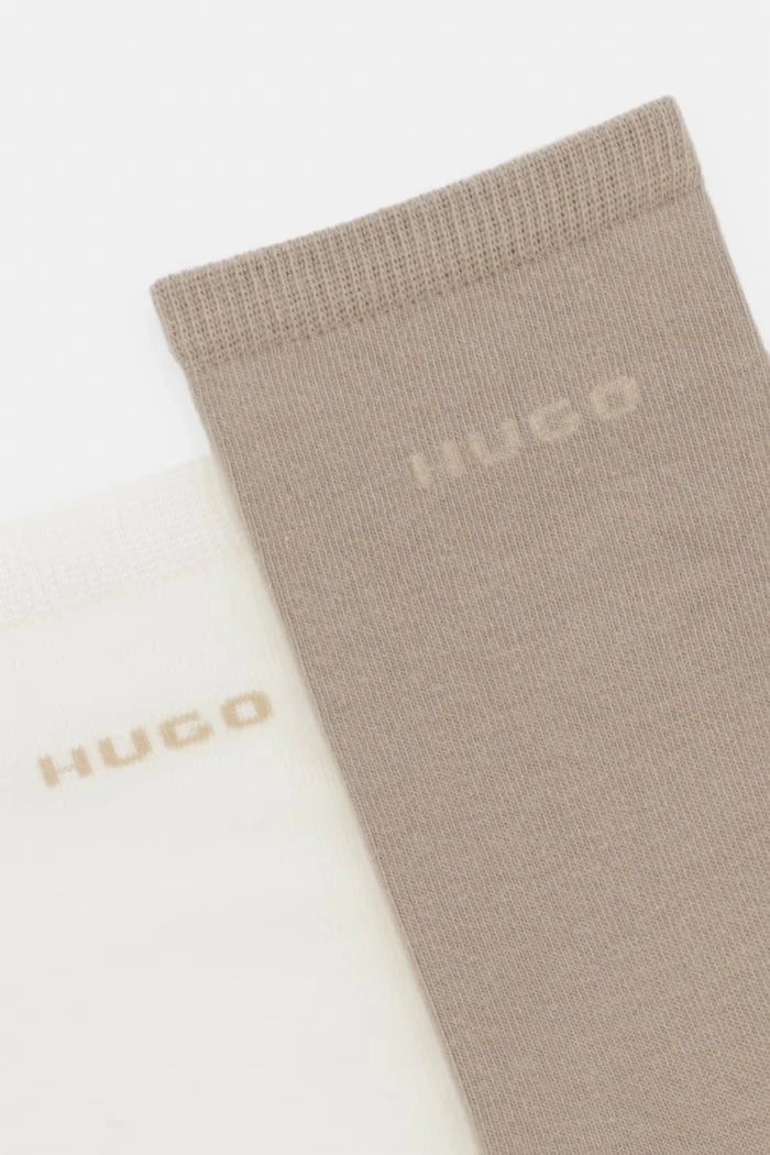 HUGO kadın çorapları 2P RS UNI LOGO CC W 2 adet