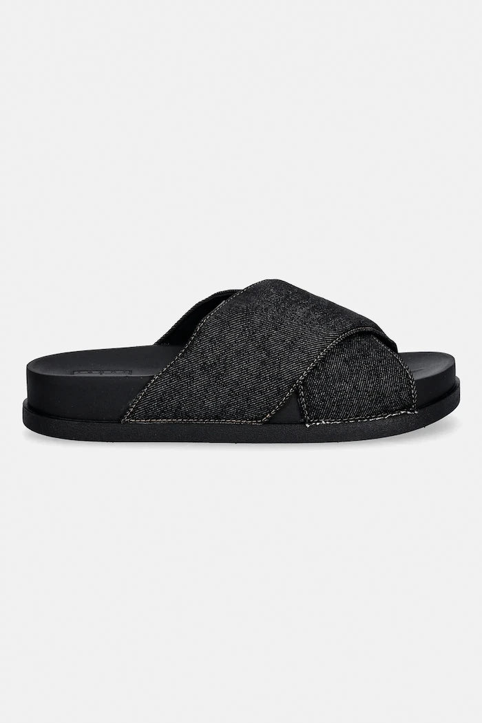 Чехли Tommy Jeans TJW COMFORT SLIDES WASHED DENIM