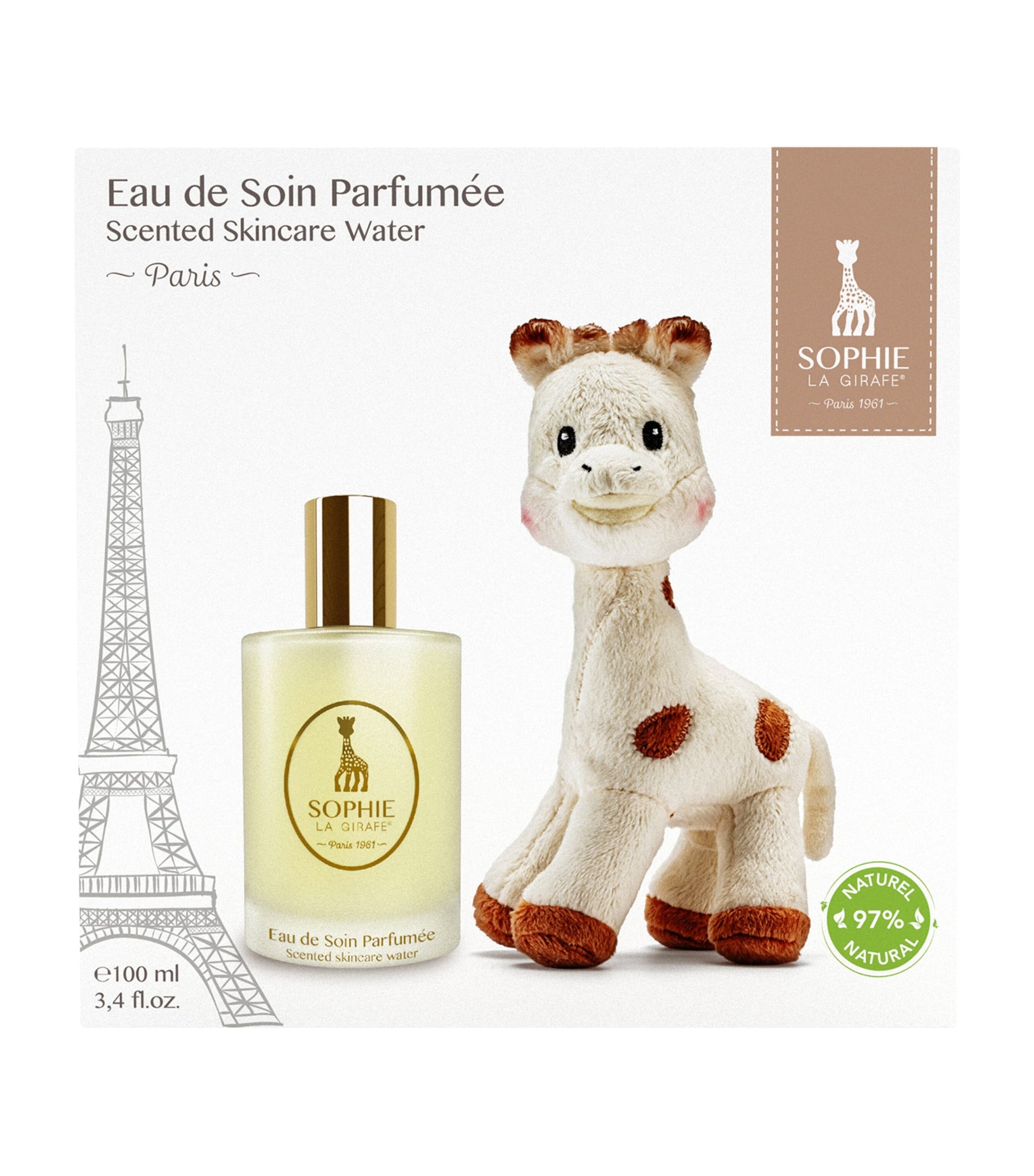 Skincare Water and Plush Toy Set