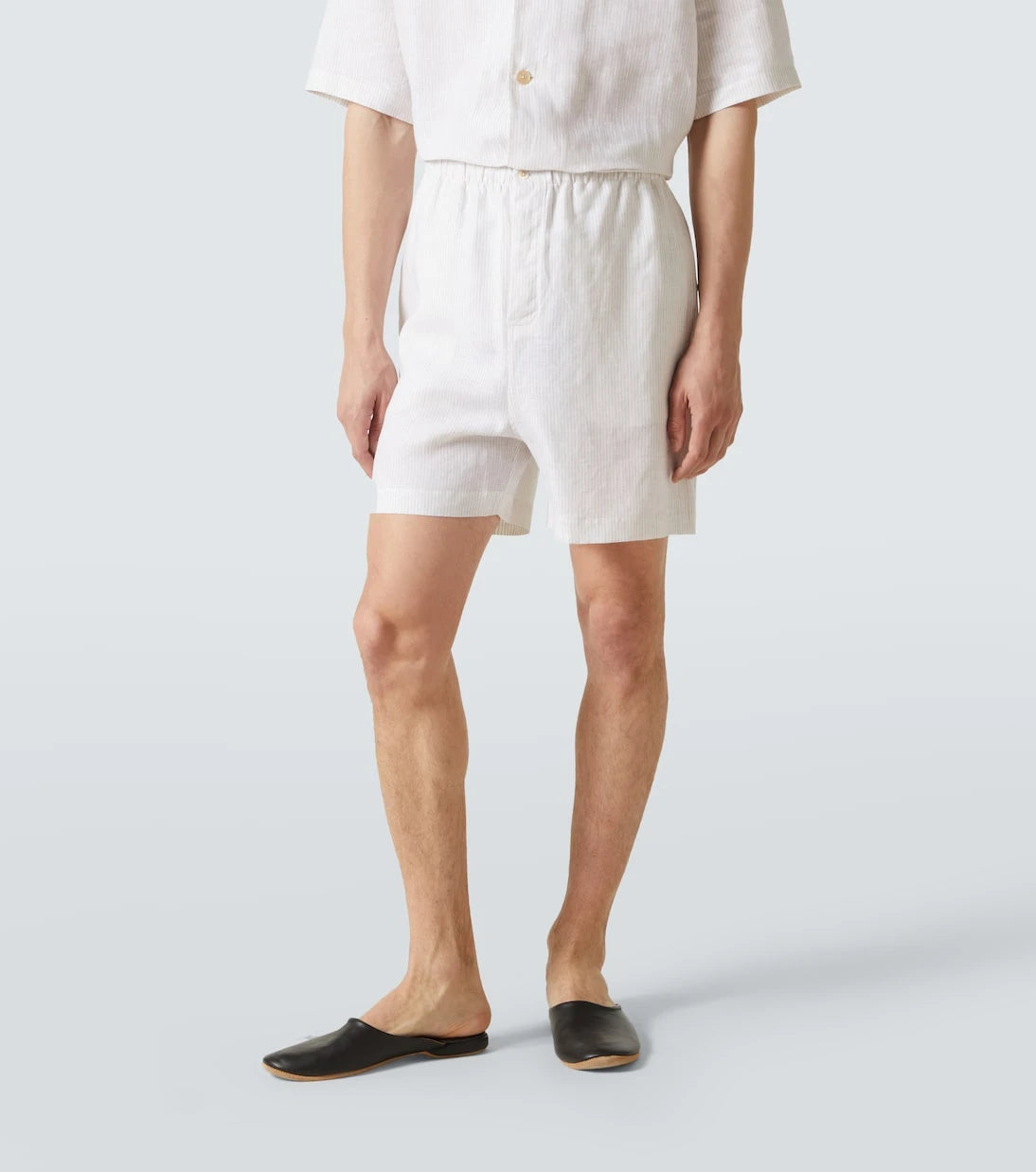 Zegna - Striped linen pajamas