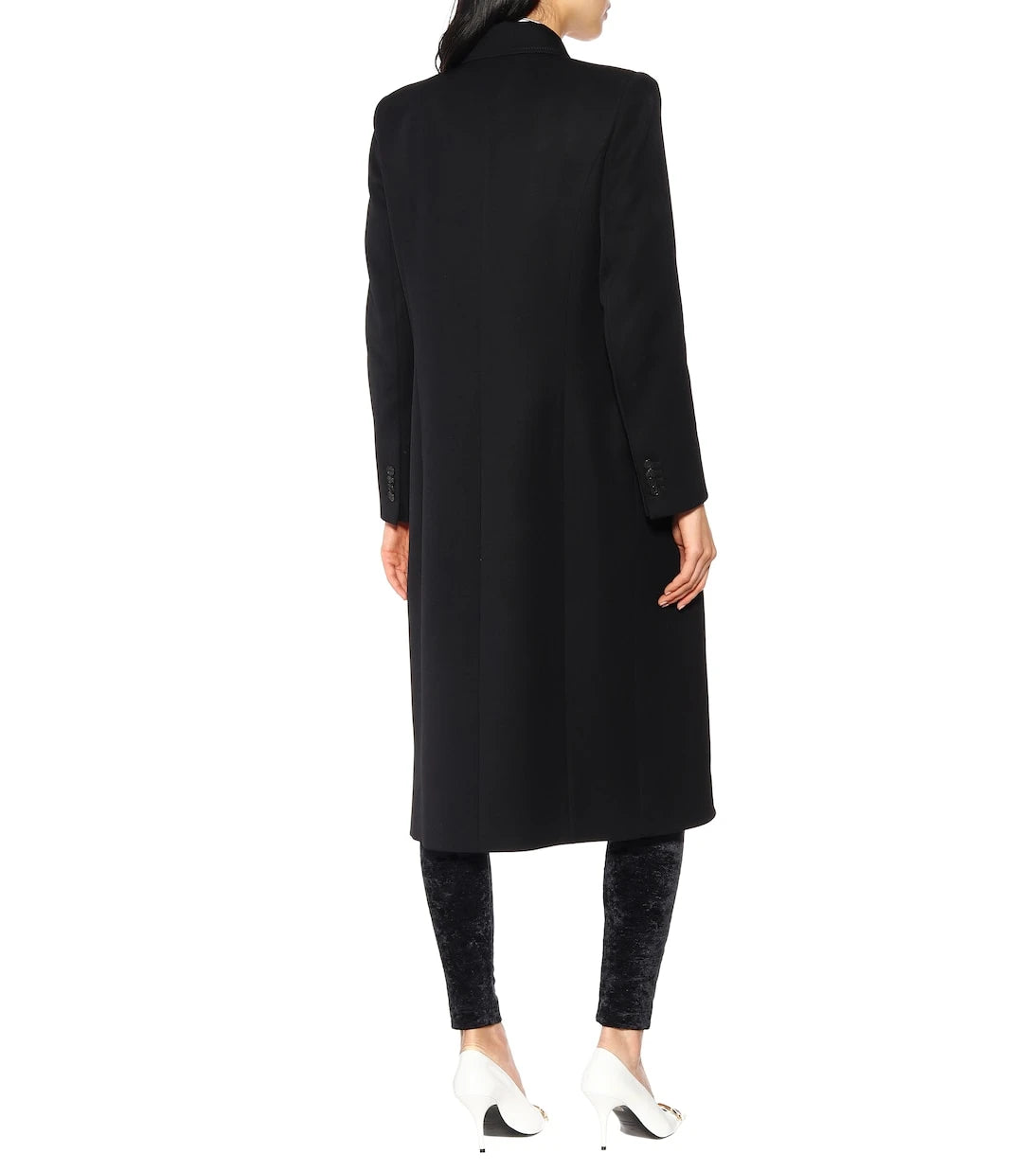 Balenciaga - Hourglass wool-blend coat