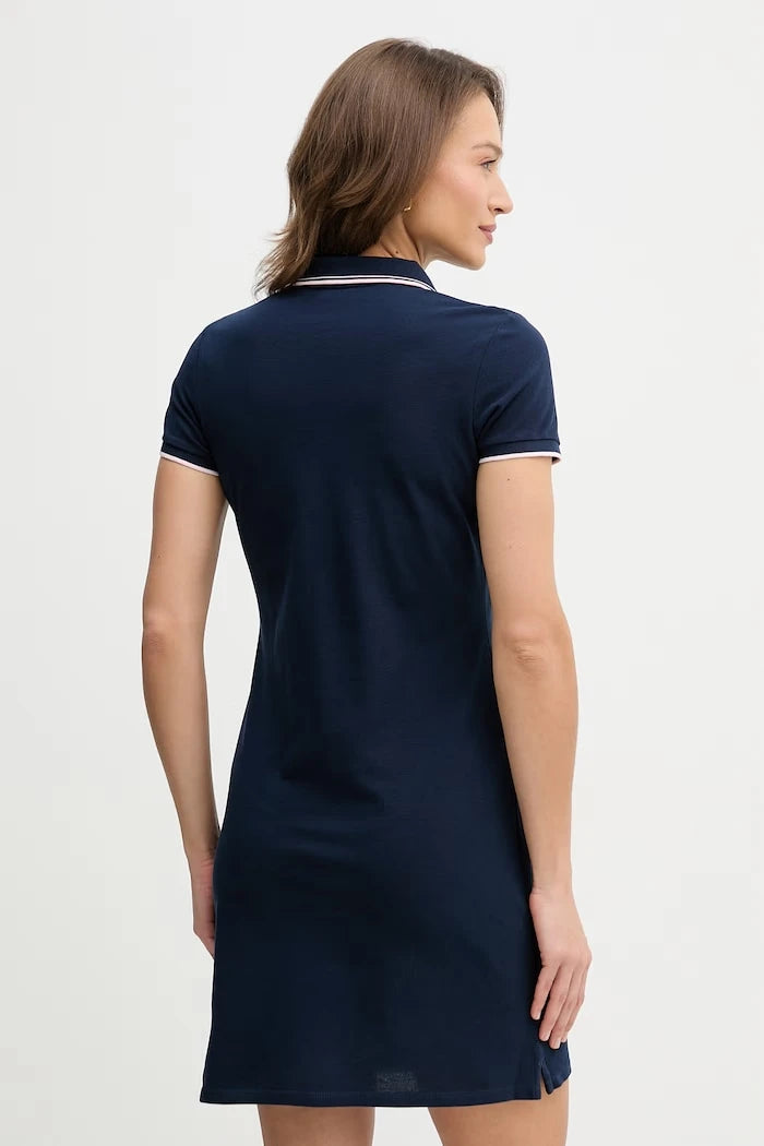 Памучна рокля U.S. Polo Assn. POLO DRESS