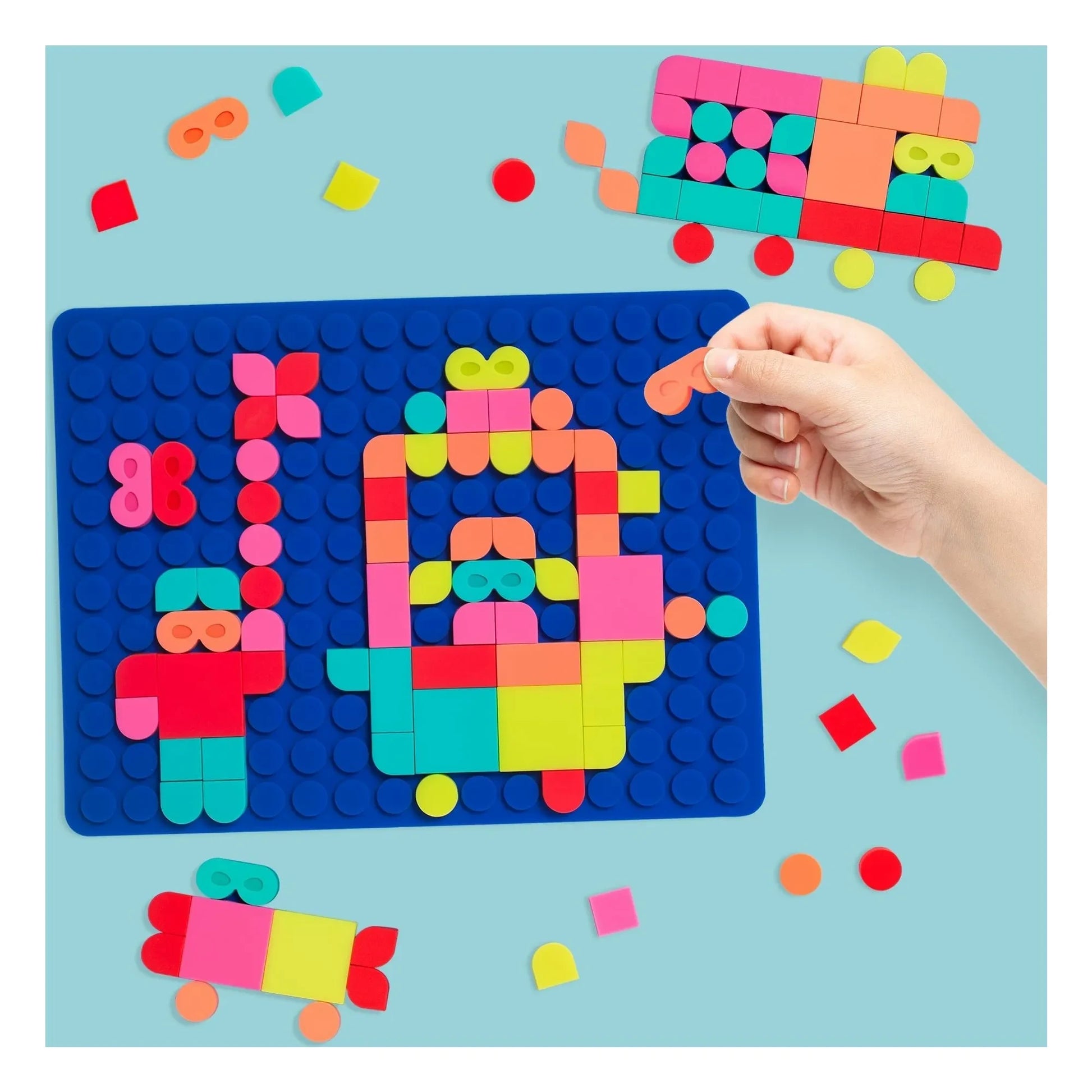 Superpetit - Silipop clip-on mosaic set