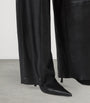 Black Leather Jett Lea Trousers