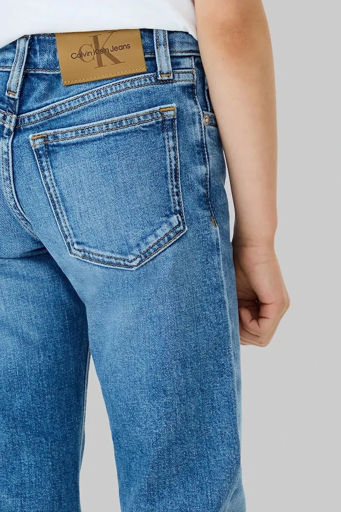 Детски дънки Calvin Klein Jeans MR STRAIGHT