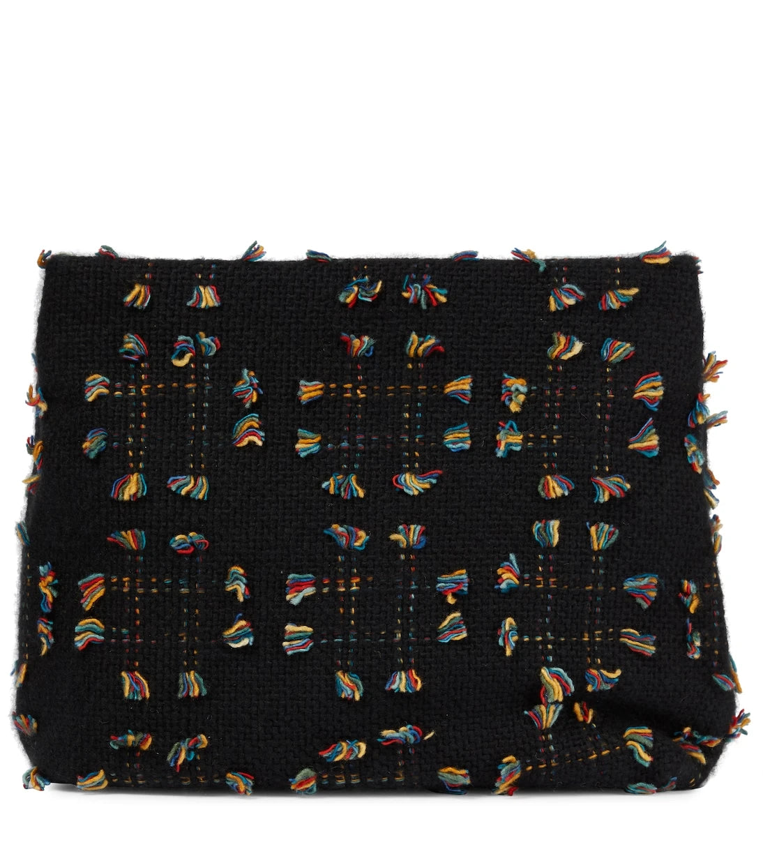 Gabriela Hearst - Phoebe fringed cashmere clutch