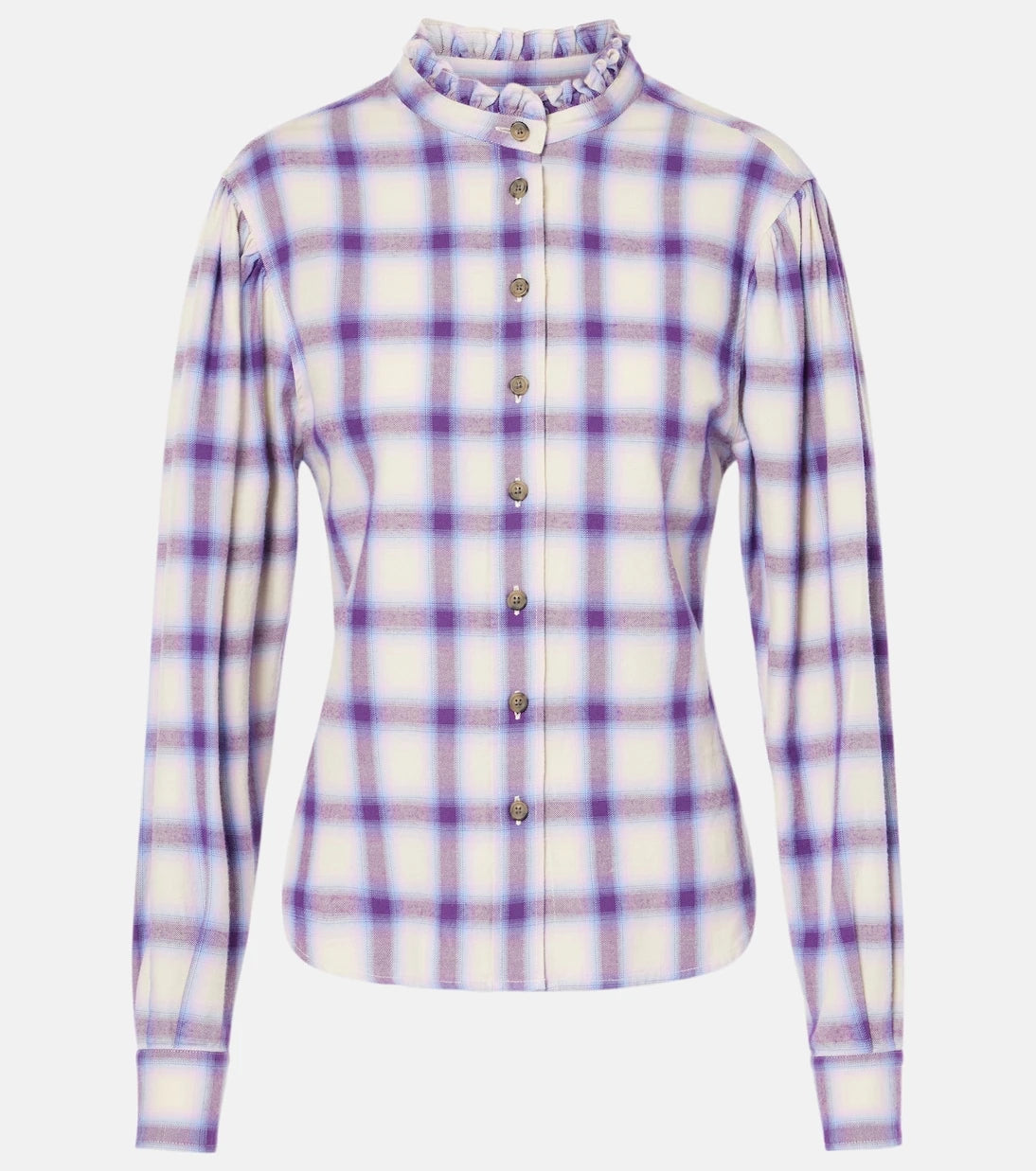 Marant Etoile - قميص قطن كاروهات