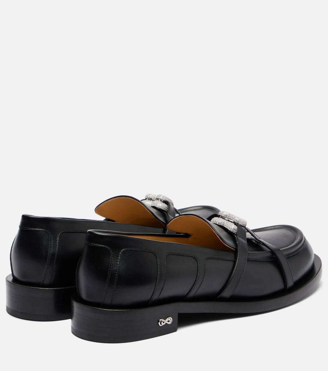 Mach & Mach - Double Heart leather loafers