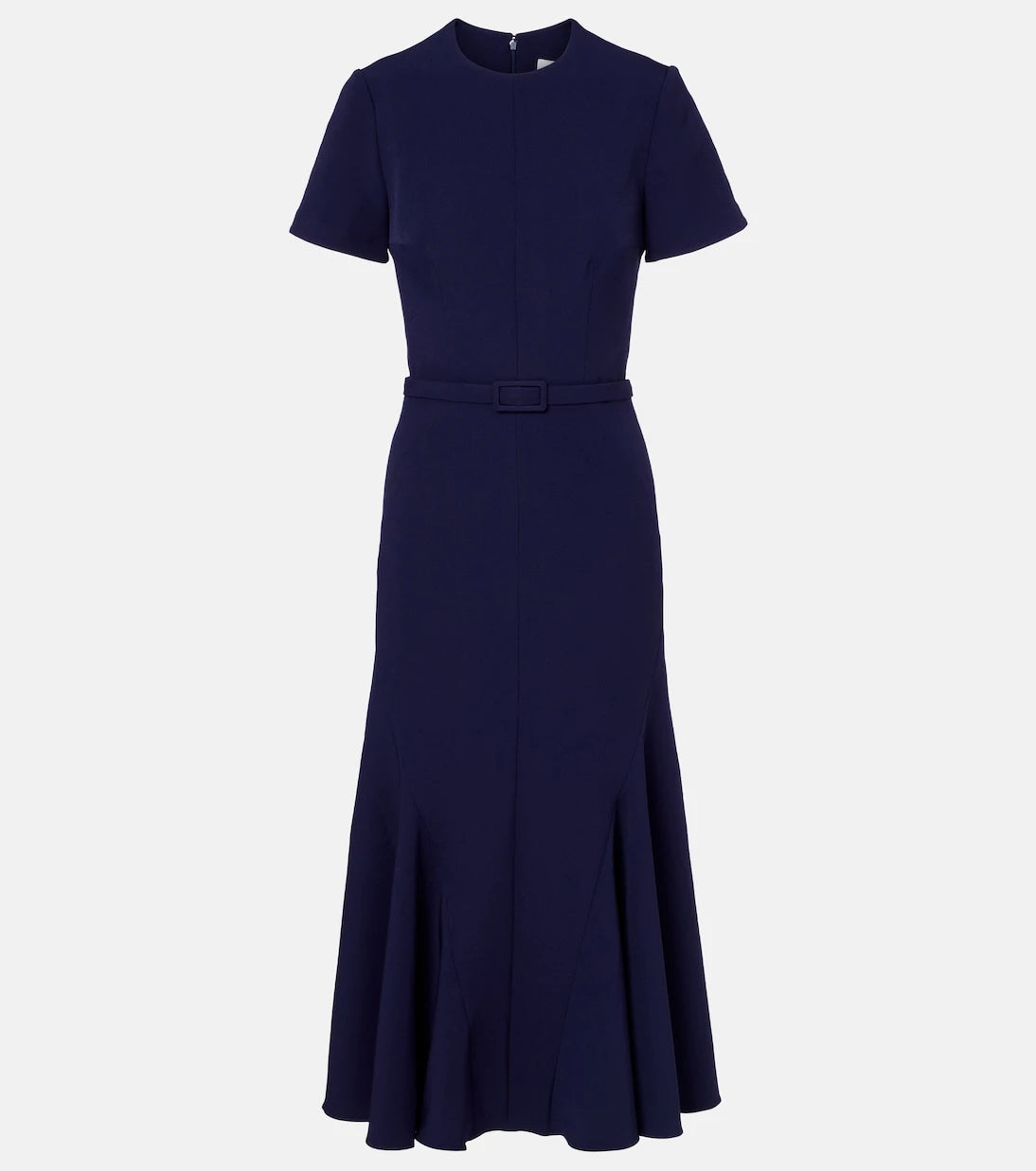 Safiyaa - Luisa belted crêpe midi dress