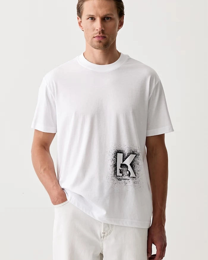 Karl Lagerfeld Jeans Erkek Pamuklu Tişört