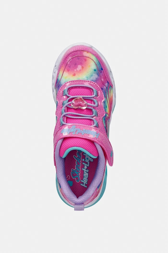 Skechers FLUTTER HEART LIGHTS GROOVY SWIRL маратонки за деца