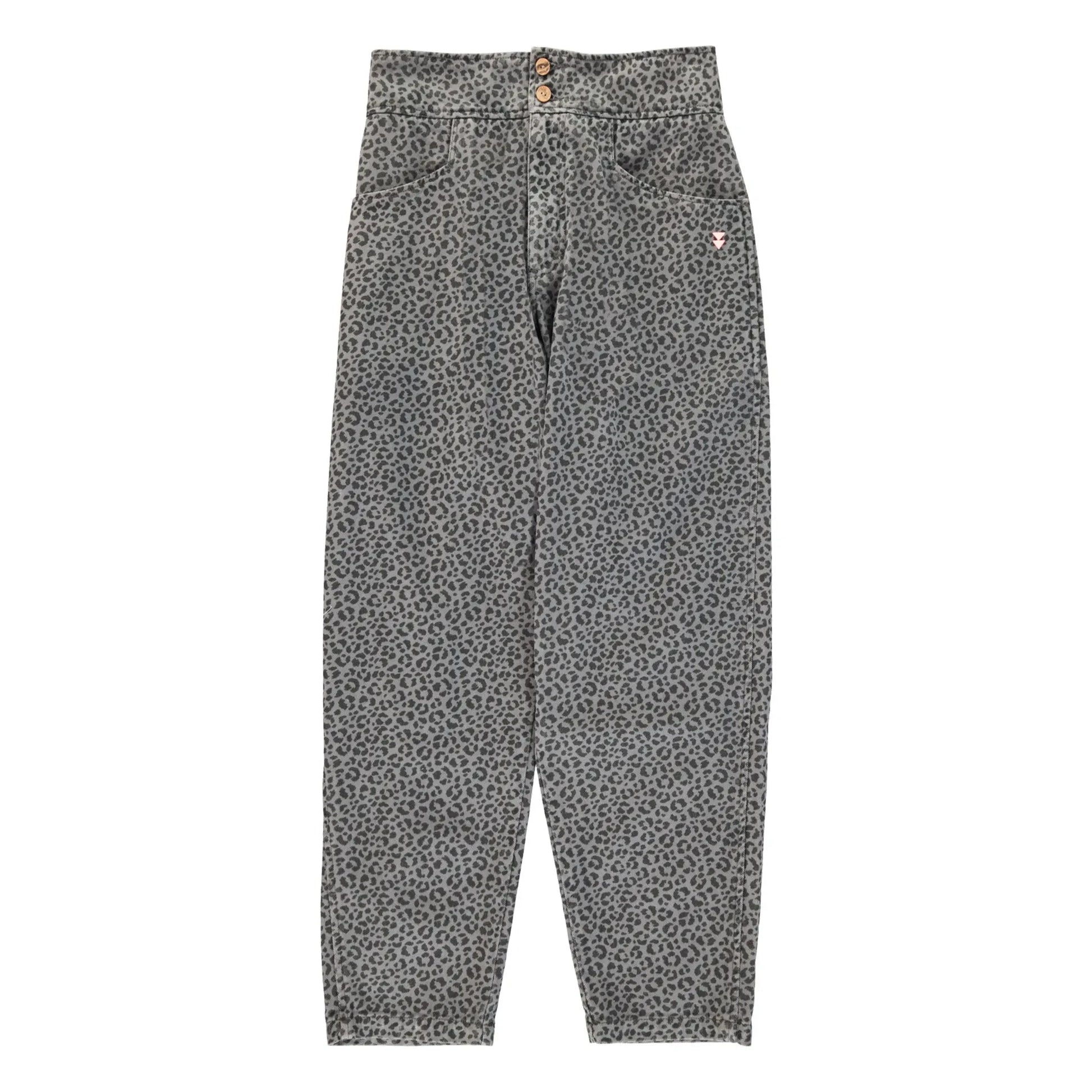 Sisters Department - Cotton Leopard Pants | Grey