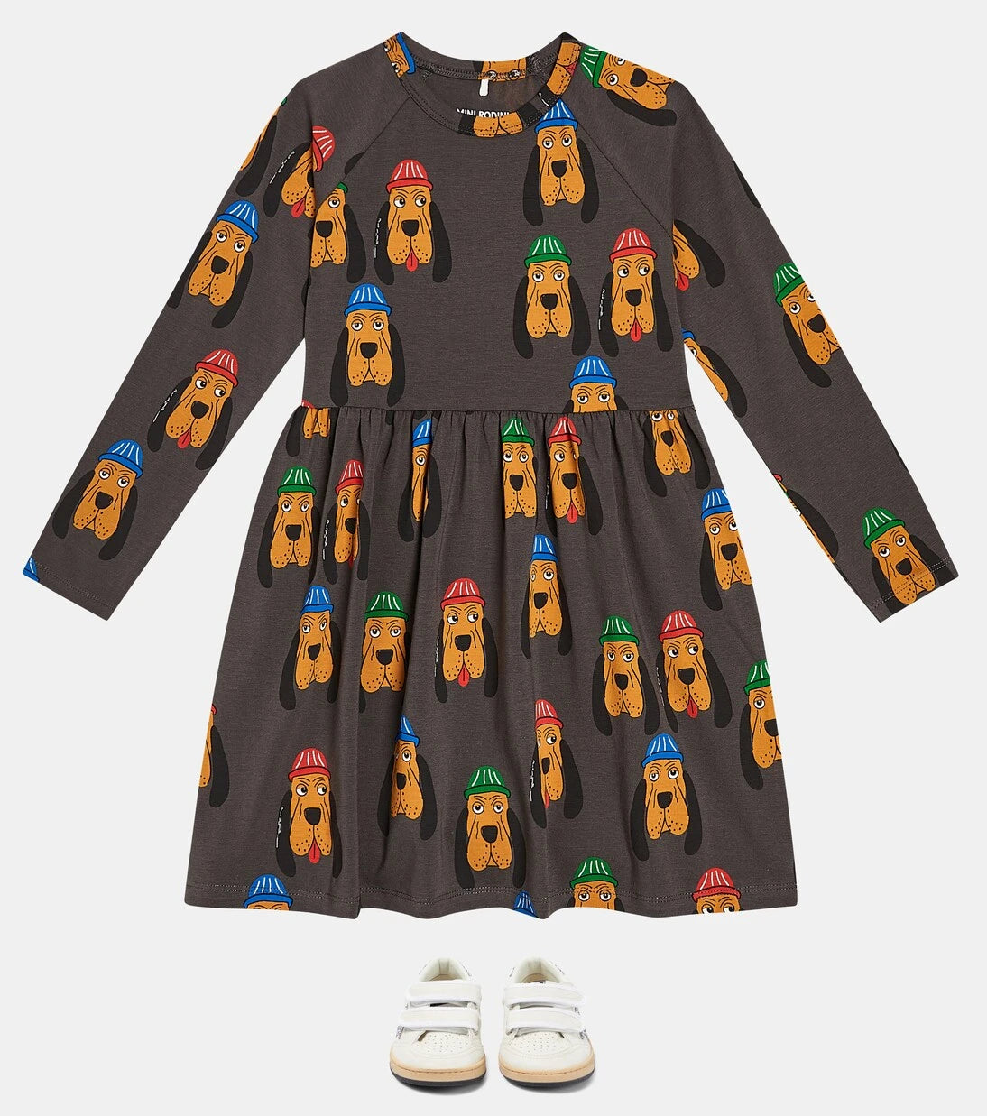 Mini Rodini - Bloodhound cotton jersey dress