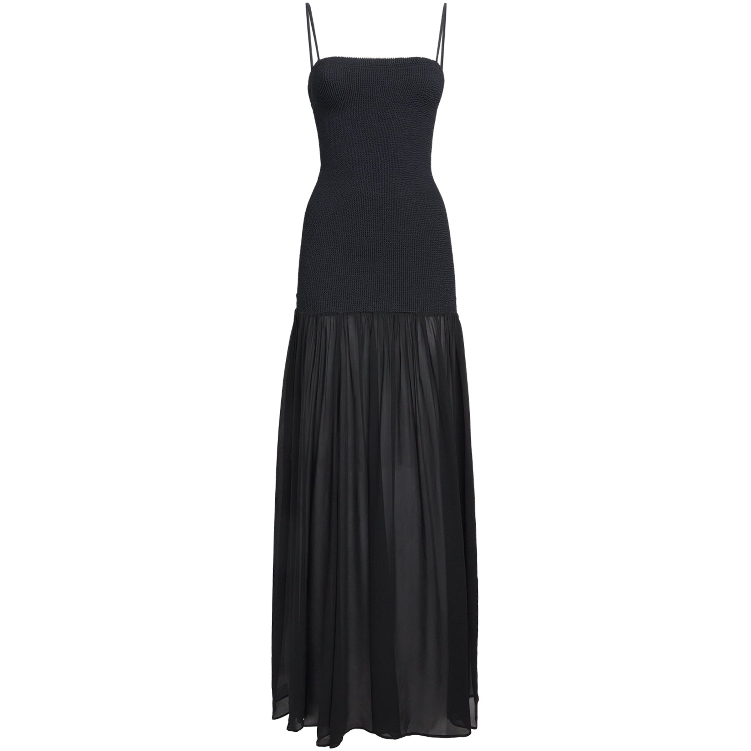 Hybrid Maxi Dress BLACK