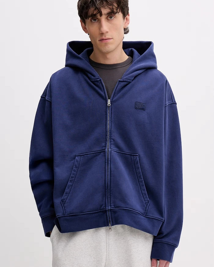 Kapüşonlu ve fermuarlı Vans erkek pamuklu sweatshirt Premium LX Full Zip