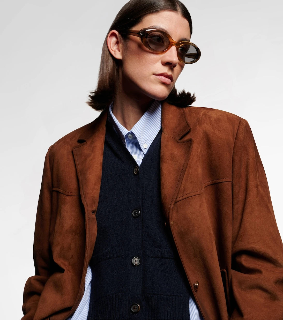 Miu Miu - Rêverie oval sunglasses