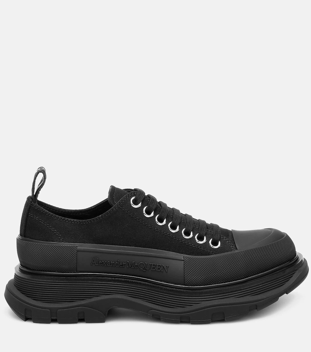 McQueen - Tread Slick leather sneakers