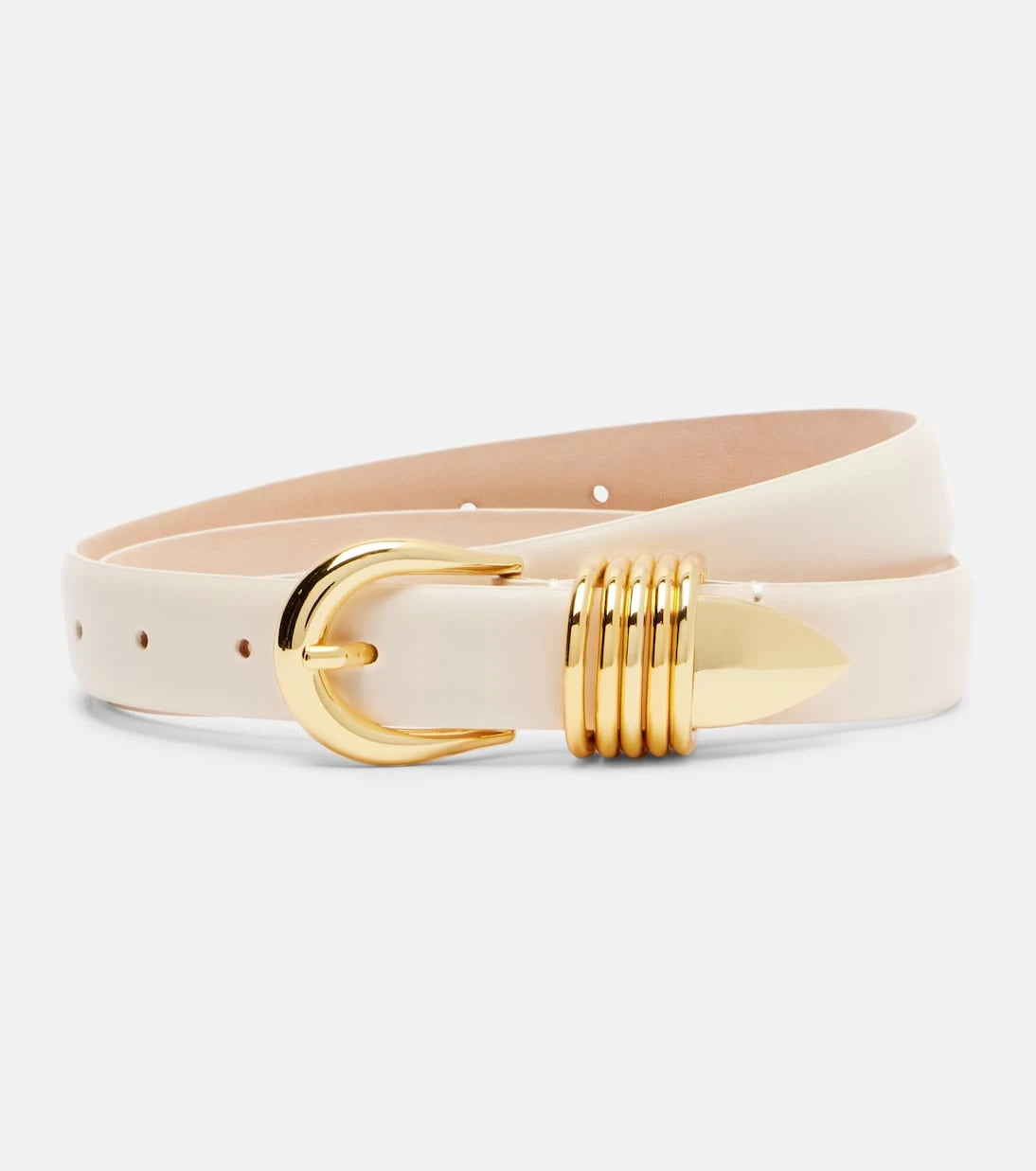 Déhanche - Hollyhock leather belt