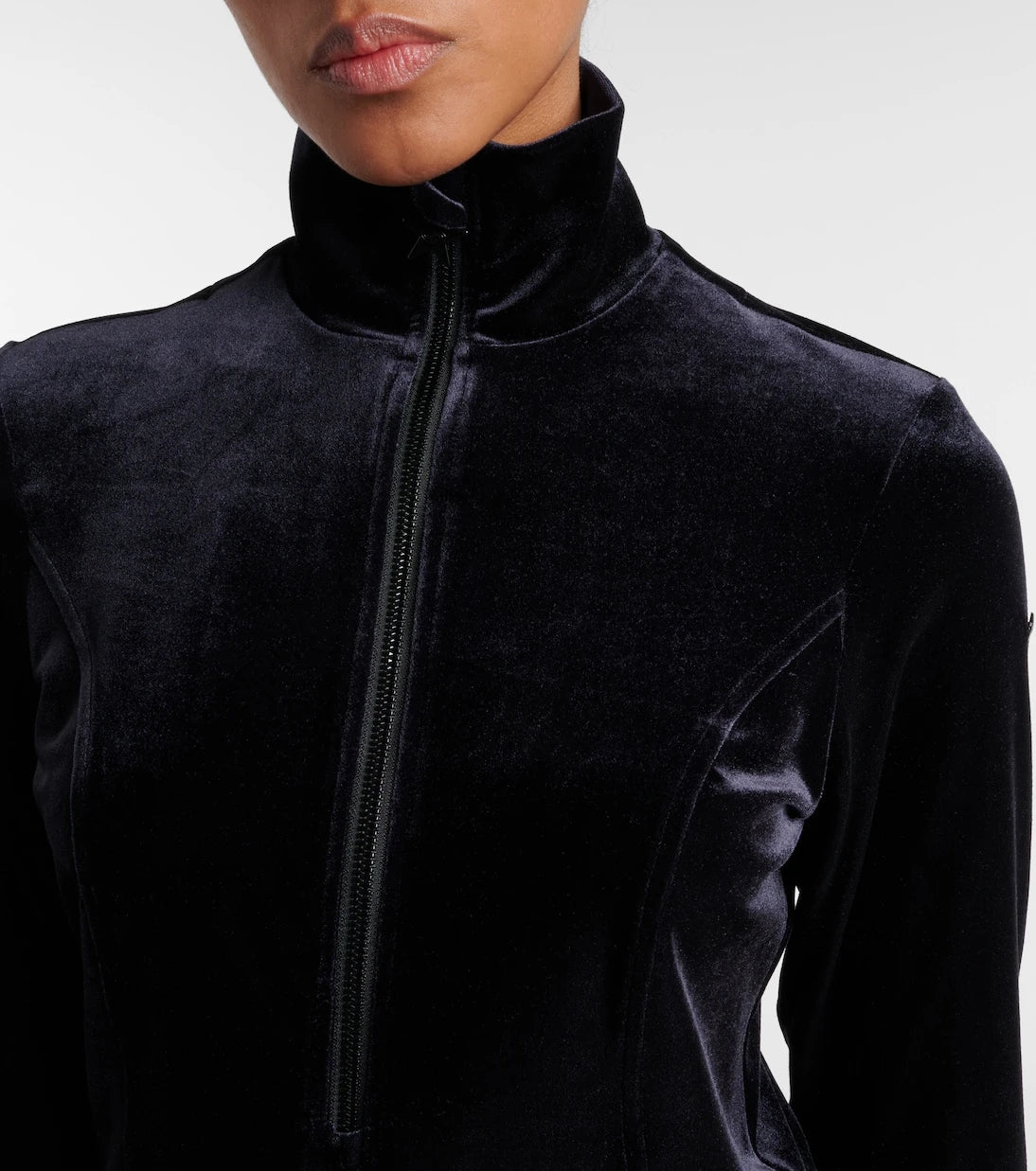 Goldbergh - Radient half-zip velvet ski top
