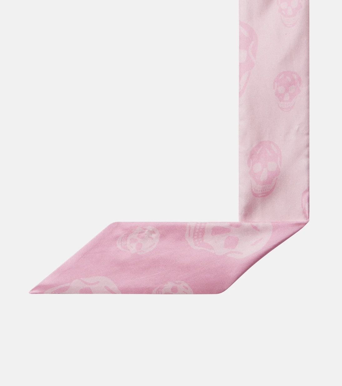 McQueen - Skull silk twill scarf