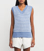 Varley Blue Antonella Sweater Vest