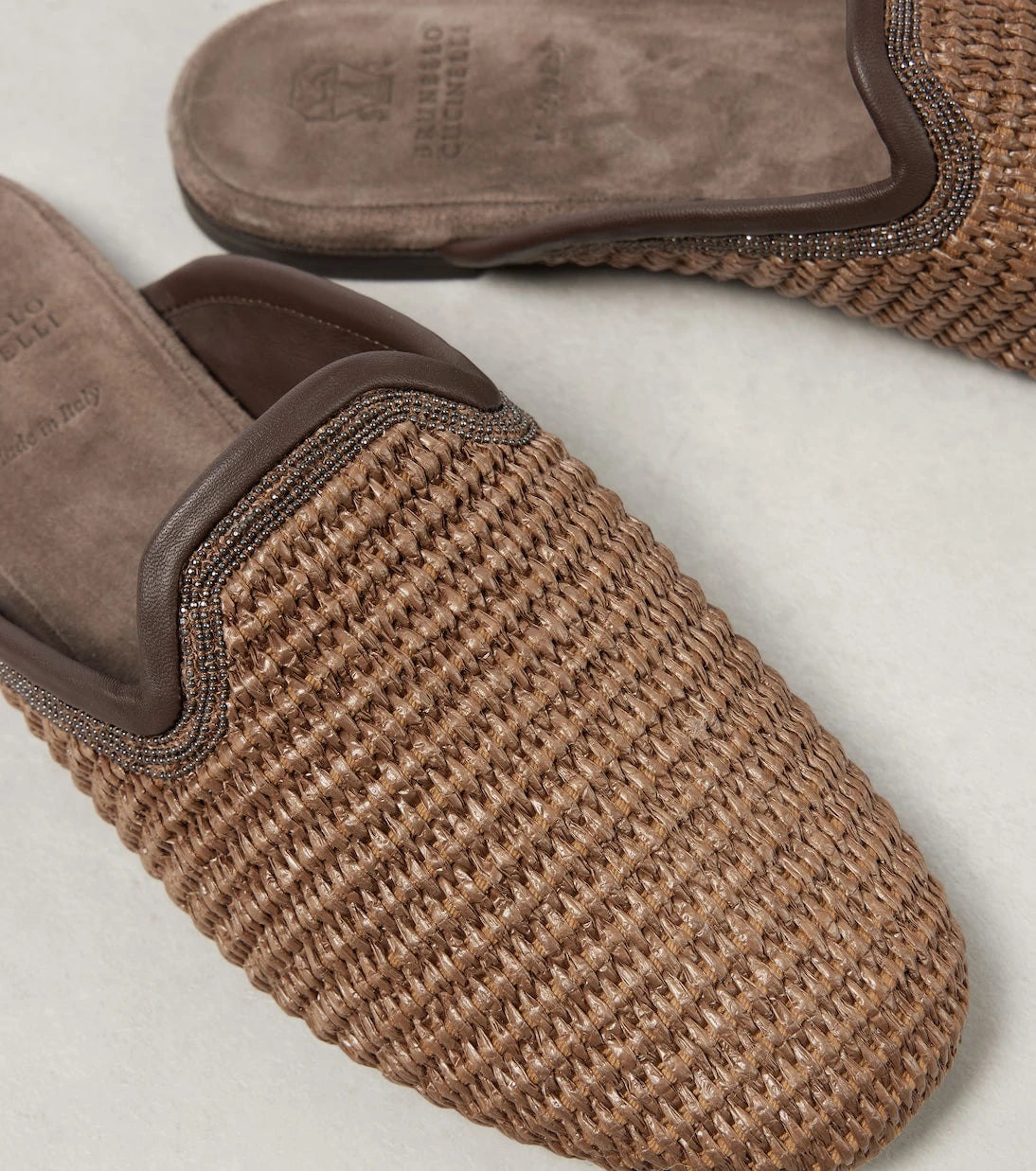 Brunello Cucinelli - Monili mules