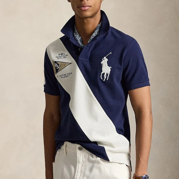 Polo Ralph Lauren тениска с яка мъжка от памук