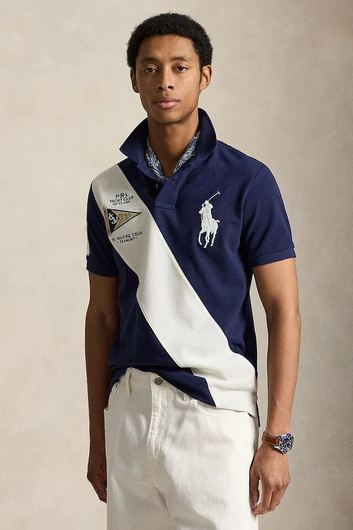 Polo Ralph Lauren тениска с яка мъжка от памук