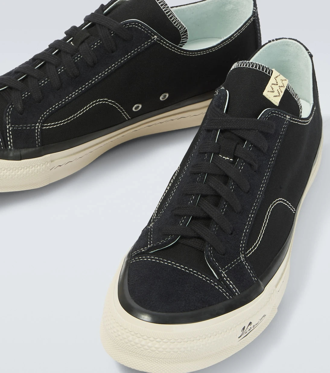 Visvim - Nolan suede-trimmed canvas sneakers