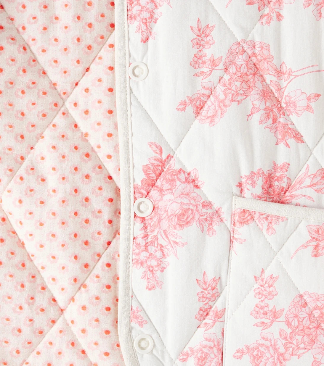 C'era Una Volta - Annina reversible floral cotton jacket