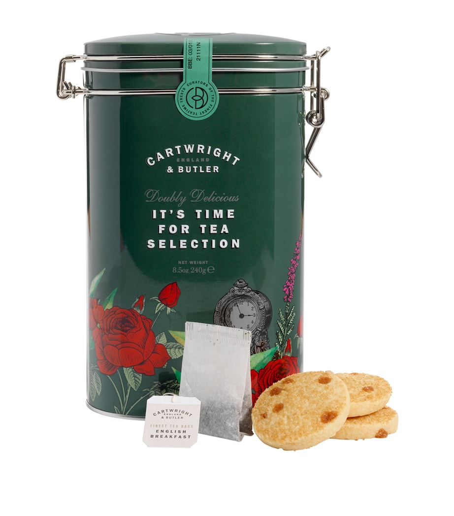 Cartwright & Butler It's Time For Tea - Tea and Biscuits Set (150g)