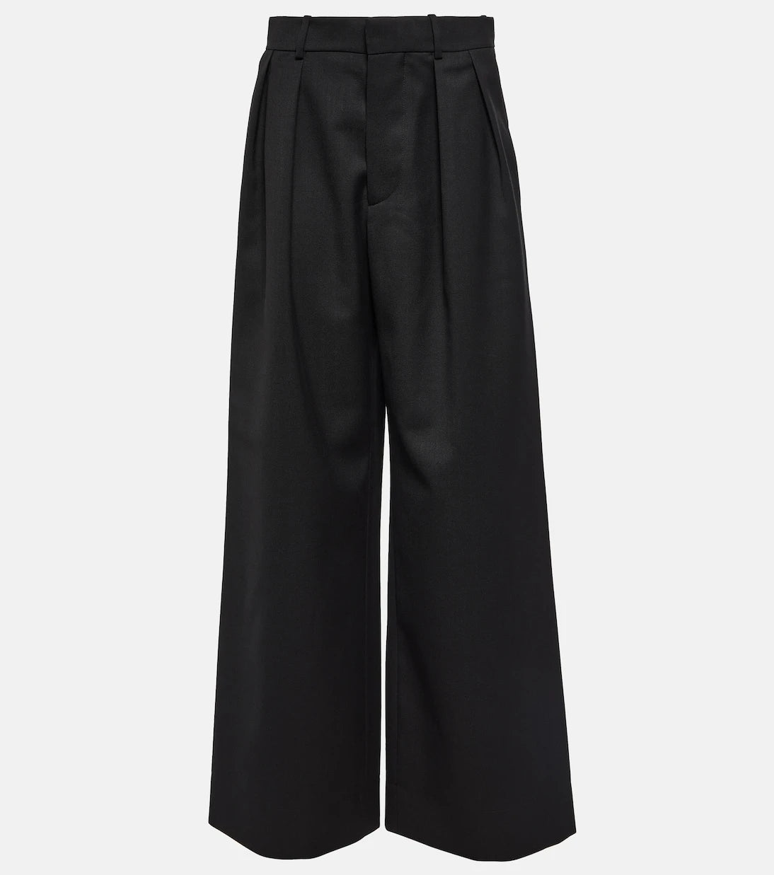 Wardrobe.NYC - Pleated low-rise wide-leg wool pants
