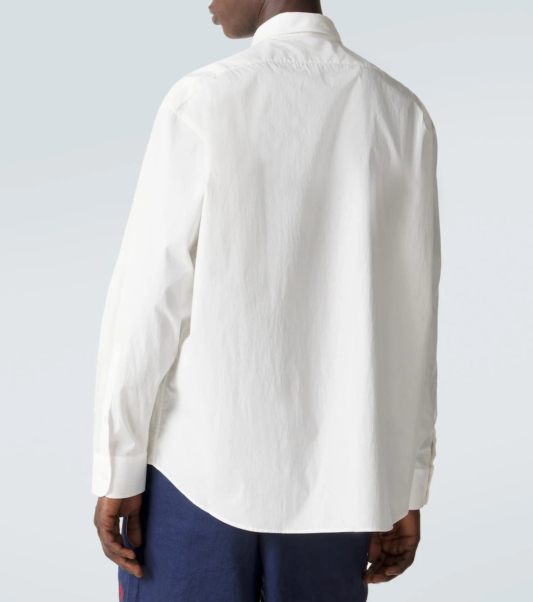 Ralph Lauren Purple Label - Embroidered cotton poplin shirt