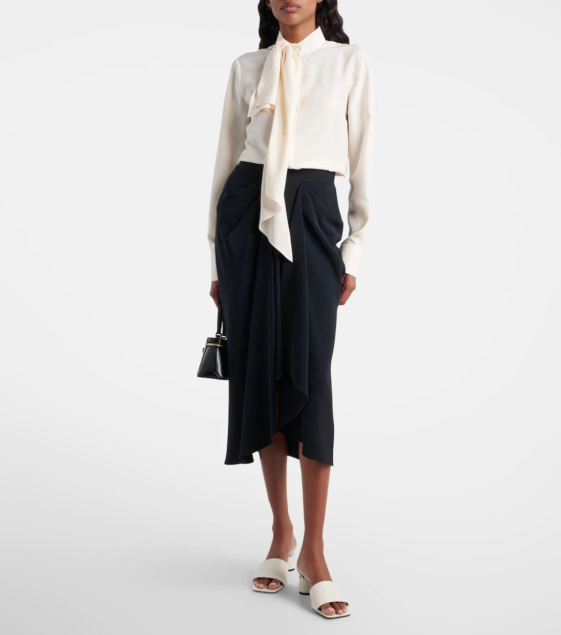 Givenchy - Tape leather mules