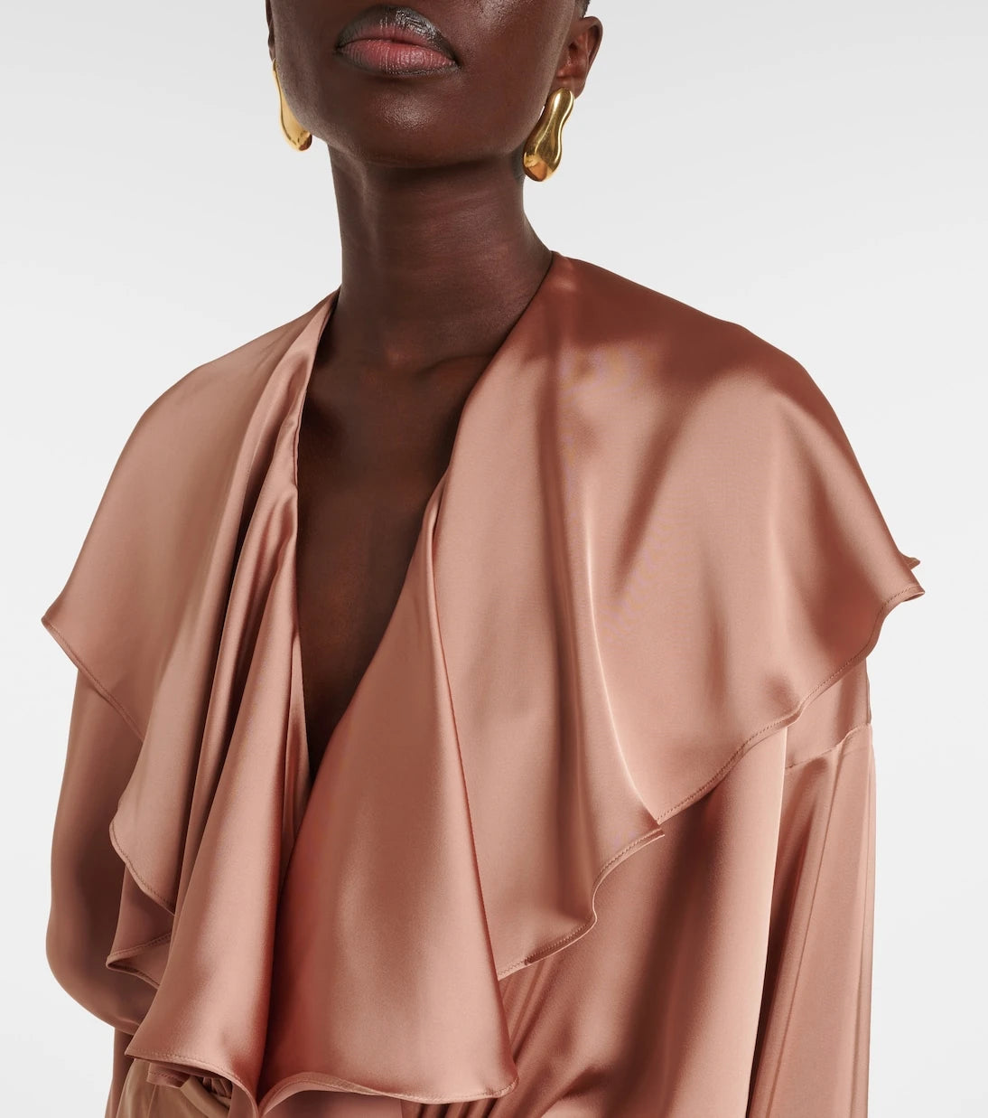 Norma Kamali - Ruffled bodysuit