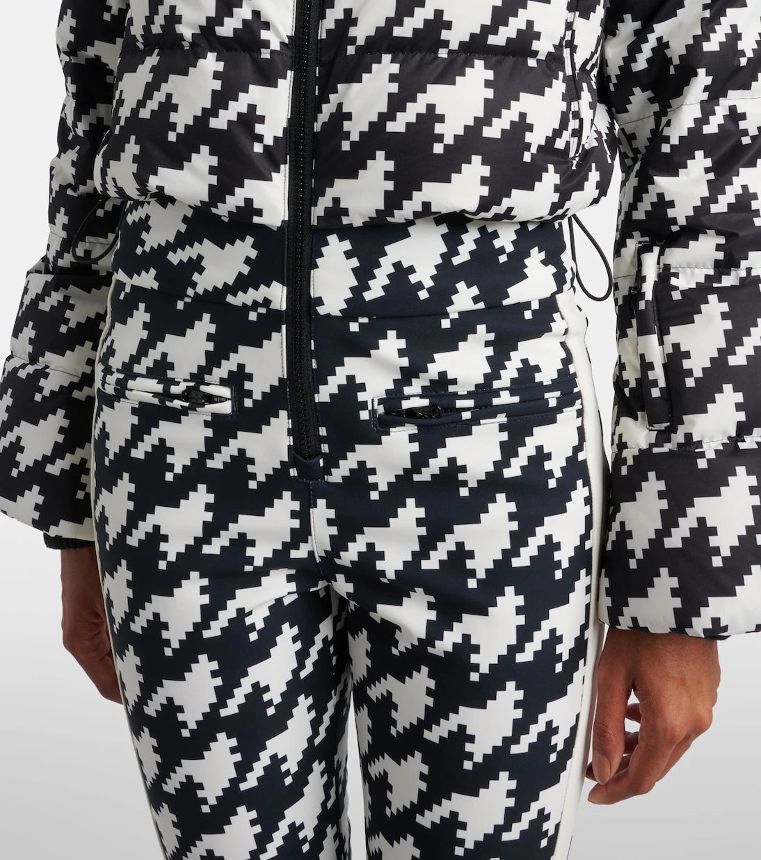 Perfect Moment - Polar houndstooth ski suit