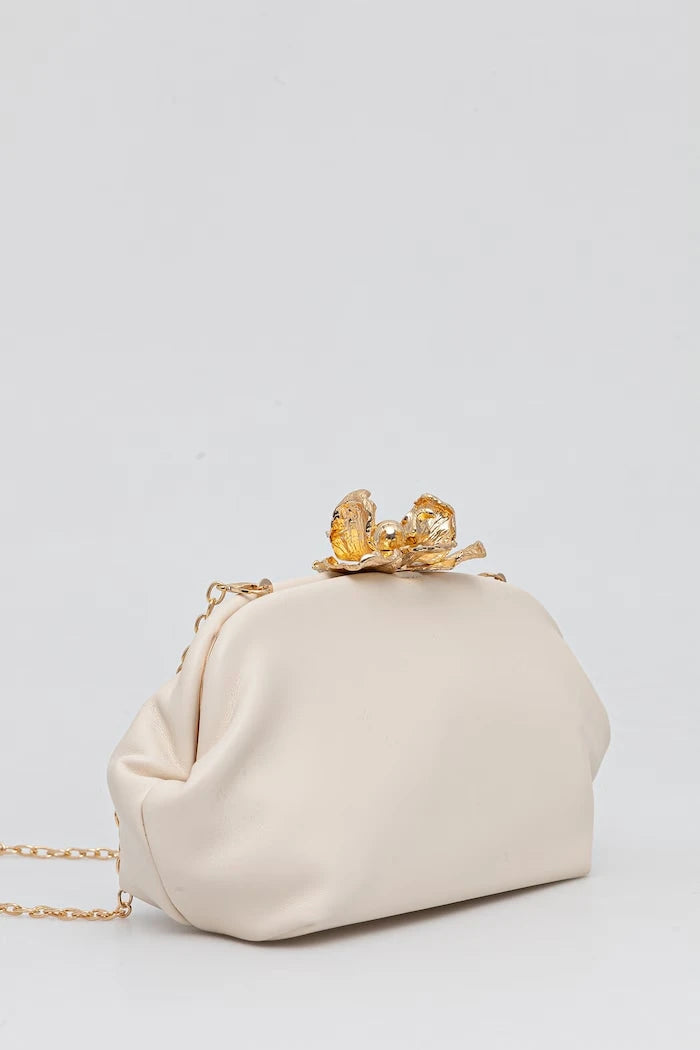 Marella Kadın Deri Görünümlü Clutch MLAABETE