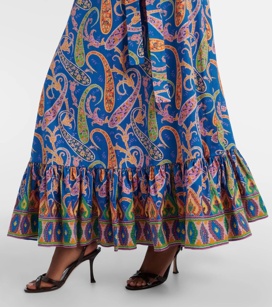 Etro - Paisley cotton-blend maxi dress