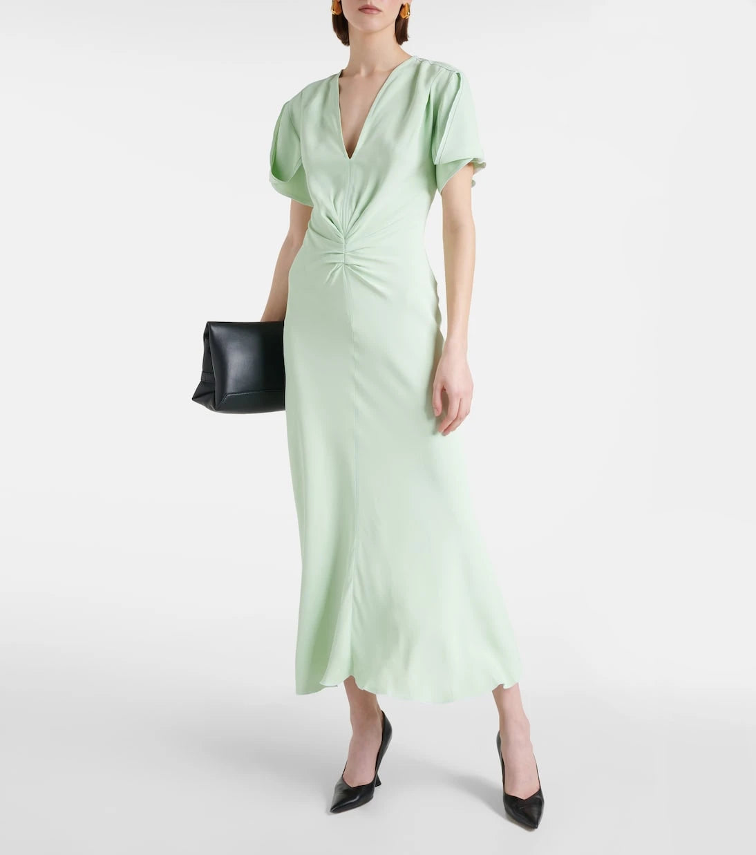Victoria Beckham - Gathered midi dress