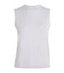 Extreme Cashmere Blue Cotton-Cashmere No.421 Player Tank Top