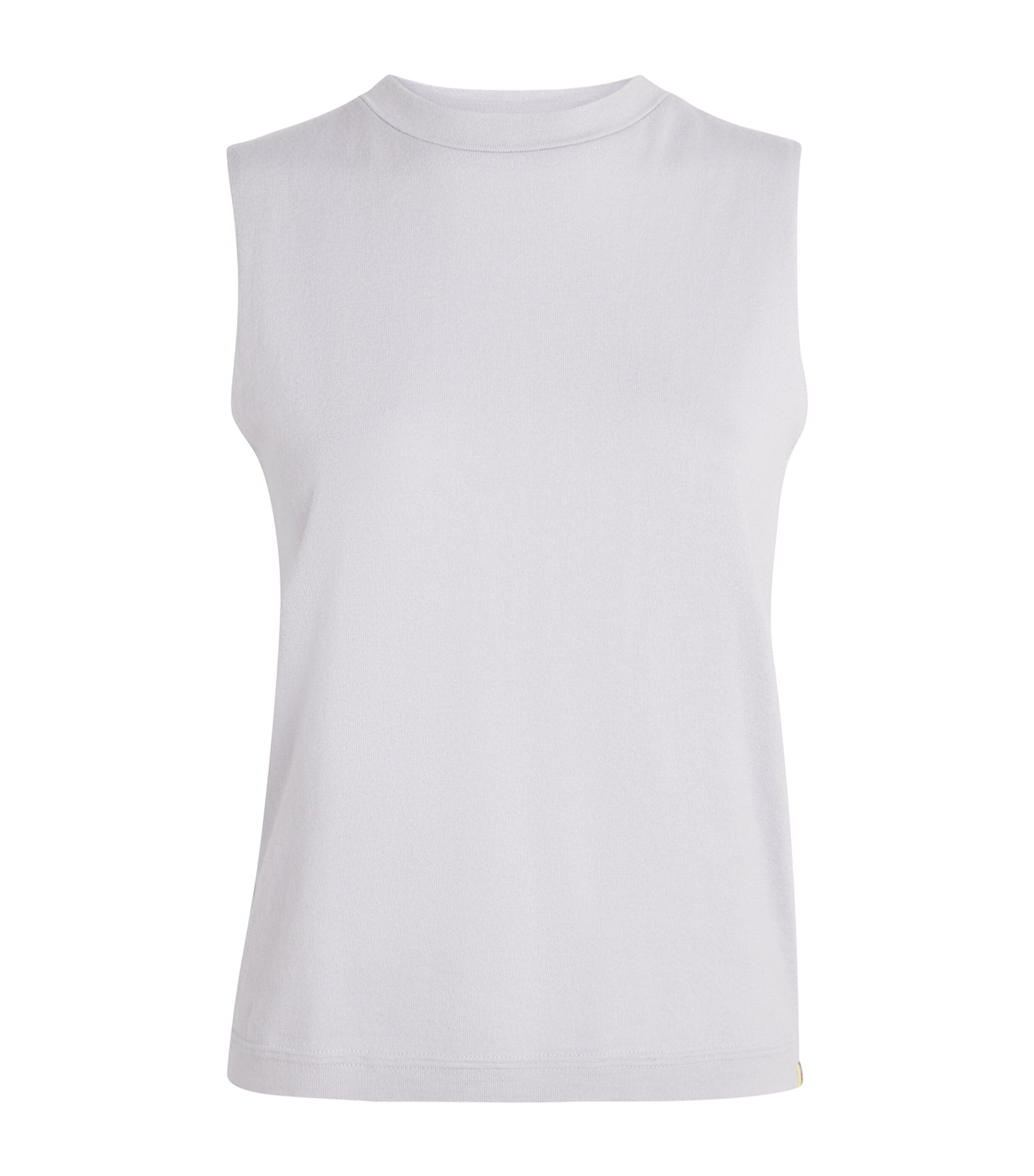 Extreme Cashmere Blue Cotton-Cashmere No.421 Player Tank Top
